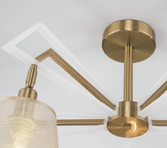 Люстра 60082/5 золотая бронза