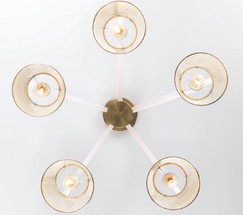 Люстра 60082/5 золотая бронза