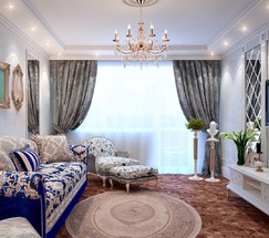 Люстра 10094/8 золото/прозрачный хрусталь Strotskis