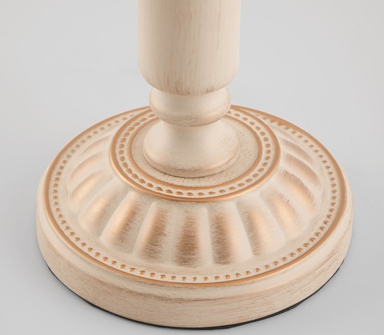 Настольная лампа 01060/1 белый с золотом