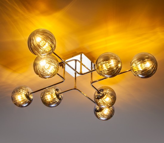 Люстра 30140/8 хром