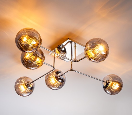 Люстра 30140/6 хром