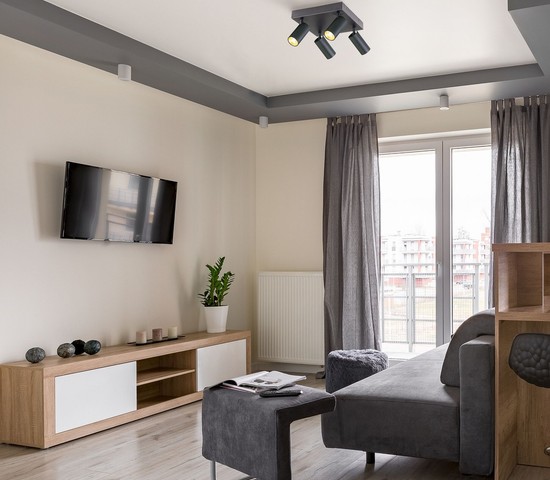 Люстра 20066/4 LED черный/золото