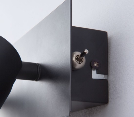 Настенный светильник 20066/2 LED черный/золото