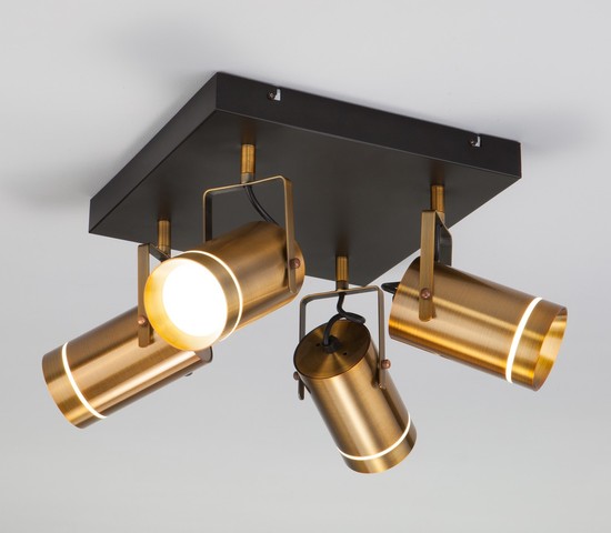 Люстра 20063/4 LED античная бронза