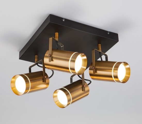 Люстра 20063/4 LED античная бронза