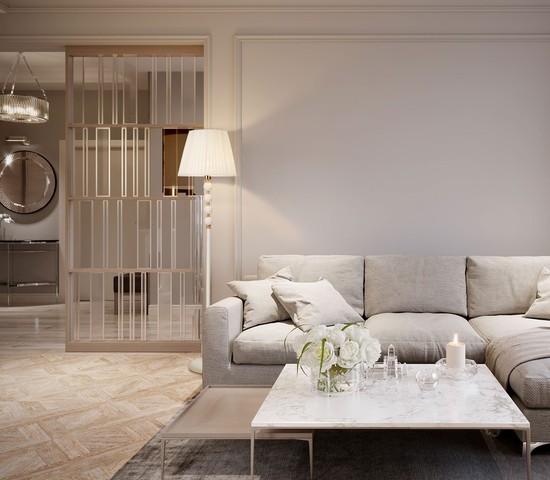 Торшер 01058/1 белый