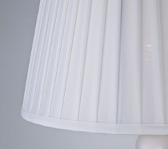 Торшер 01058/1 белый