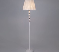 Торшер 01058/1 белый