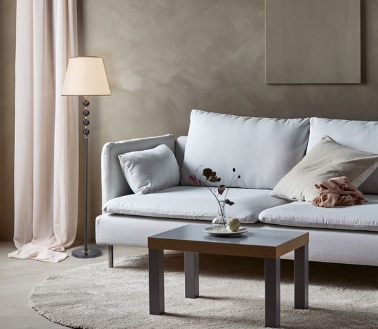 Торшер 01057/1 черный