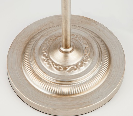 Торшер 01052/1 серебро