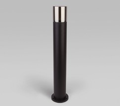 Универсальный уличный светильник Roil (35125/F) чёрный/дымчатый плафон