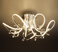 Люстра 90106/7 хром