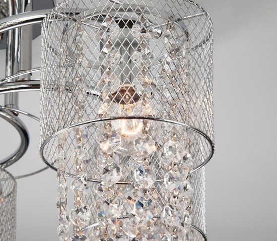 Люстра 30137/5 хром