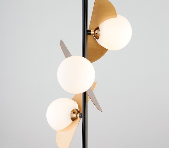 Люстра 50143/3 золото/черный