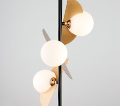 Люстра 50143/3 золото/черный