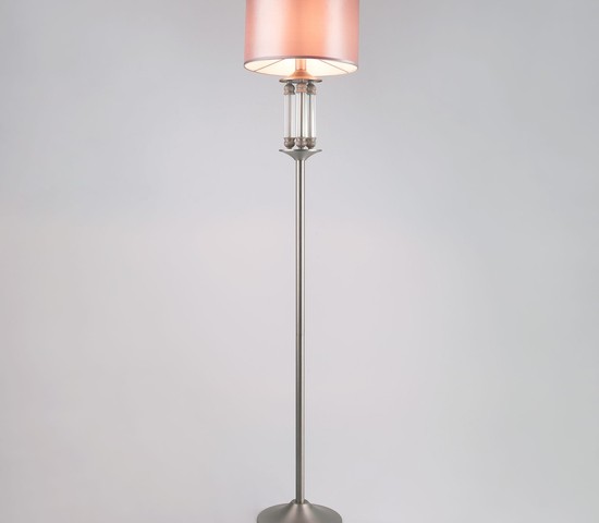 Торшер 01046/1 сатин-никель