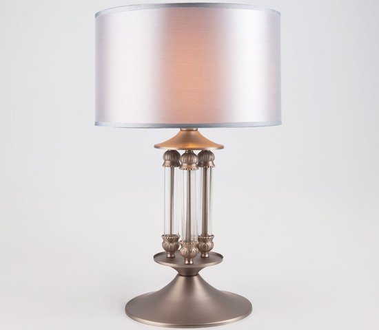 Настольная лампа 01045/1 сатин-никель