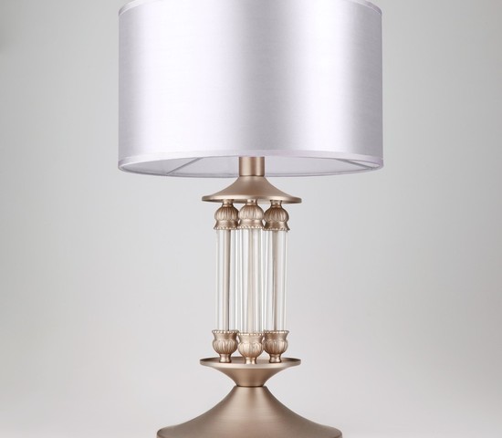 Настольная лампа 01045/1 сатин-никель