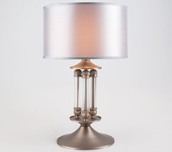 Настольная лампа 01045/1 сатин-никель