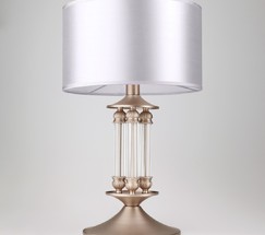 Настольная лампа 01045/1 сатин-никель