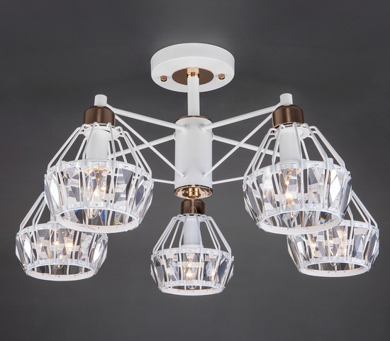 Люстра 70075/5 белый