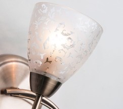 Настенный светильник 30130/1 античная бронза