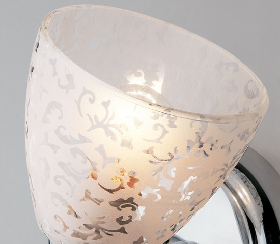 Настенный светильник 30130/1 хром