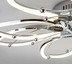 Люстра 90092/8 хром