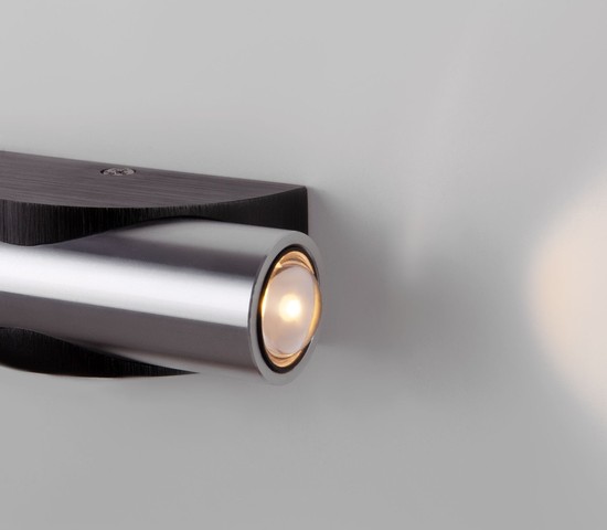 Подсветка интерьерная Steel LED чёрный/сталь (40109/LED)