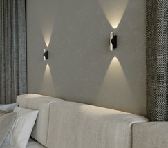 Подсветка интерьерная Steel LED чёрный/сталь (40109/LED)