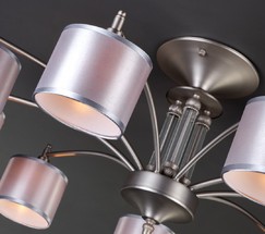 Люстра 60080/9 сатин-никель