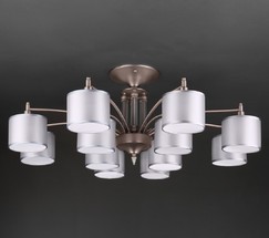 Люстра 60080/12 сатин-никель