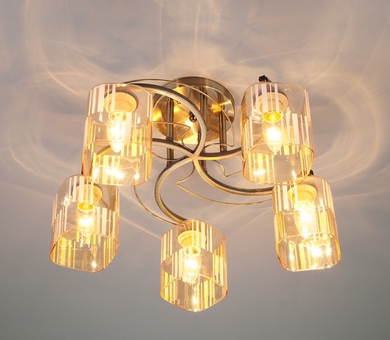 Люстра 30124/5 античная бронза