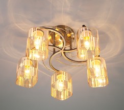 Люстра 30124/5 античная бронза