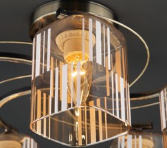 Люстра 30124/5 античная бронза