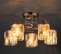 Люстра 30124/5 античная бронза