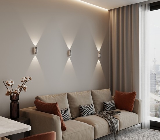 Подсветка интерьерная Steel LED белый/сталь (40109/LED)