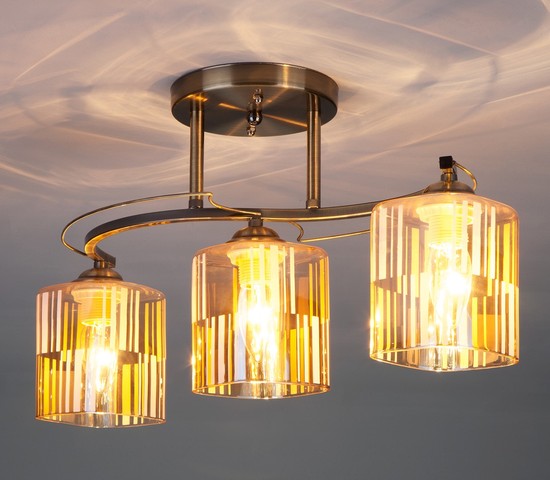 Люстра 30124/3 античная бронза