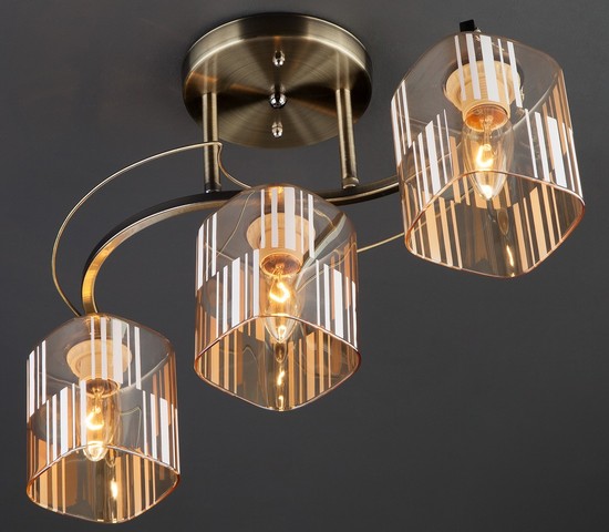 Люстра 30124/3 античная бронза