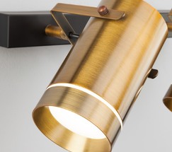 Настенный светильник 20063/2 античная бронза