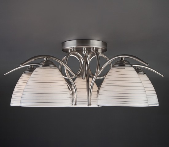 Люстра 30121/5 сатин-никель