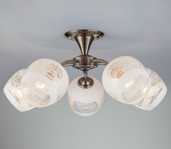 Люстра 30118/5 античная бронза