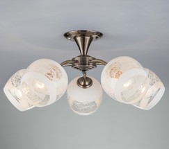 Люстра 30118/5 античная бронза