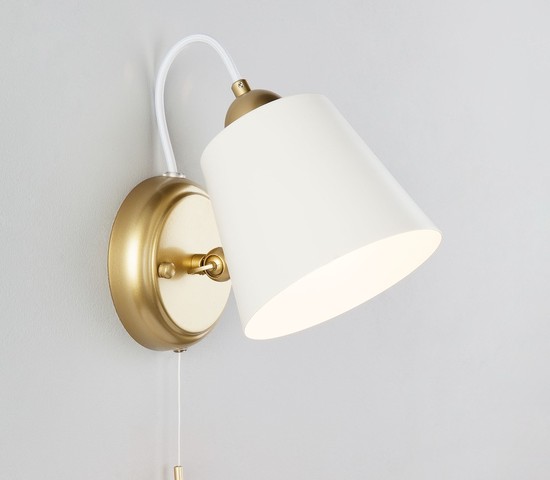 Настенный светильник 70083/1 золото