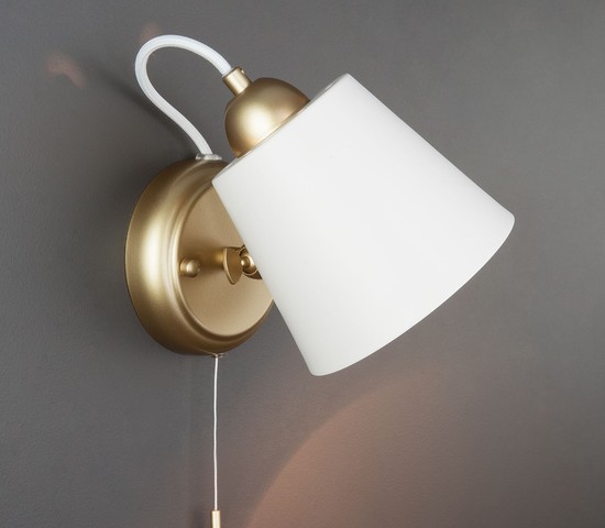 Настенный светильник 70083/1 золото