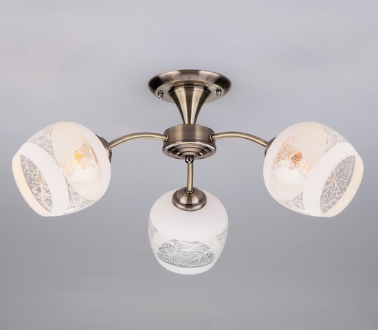 Люстра 30118/3 античная бронза