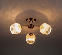 Люстра 30118/3 античная бронза