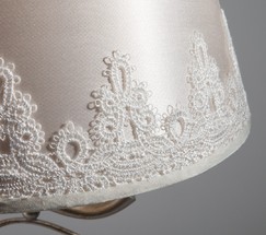 Настольная лампа 01022/1 серебро