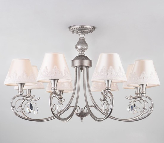 Люстра 60069/8 серебро
